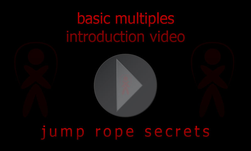 Individual Jump Rope Section 06 trick intros